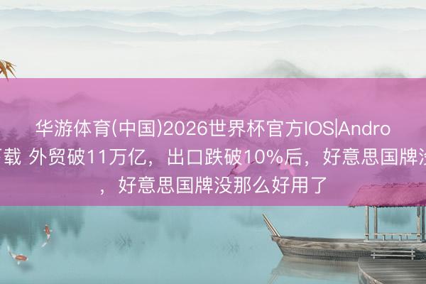 华游体育(中国)2026世界杯官方IOS|Android手机app下载 外贸破11万亿,出口跌破10%后,好意思国牌没那么好用了