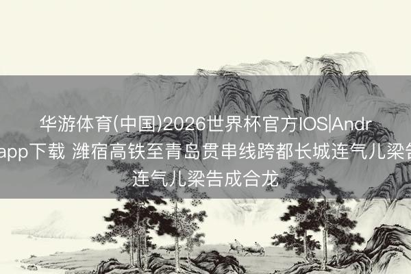 华游体育(中国)2026世界杯官方IOS|Android手机app下载 潍宿高铁至青岛贯串线跨都长城连气儿梁告成合龙